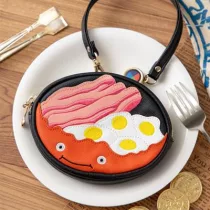 Howl's Moving Castle - Purse - Calcifer, Egg & Bacon-BENELIC-44238