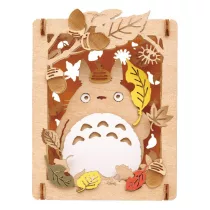 My Neighbor Totoro - Paper Theatre - Wood Style Totoro Forest-ENSKY-52314