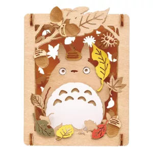 My Neighbor Totoro - Paper Theatre - Wood Style Totoro Forest-ENSKY-52314