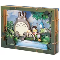 My Neighbor Totoro - Deluxe Paper Theatre - Totoro Fishing-ENSKY-52317