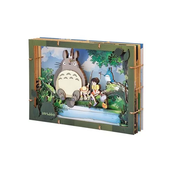 My Neighbor Totoro - Deluxe Paper Theatre - Totoro Fishing-ENSKY-52317