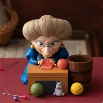 Spirited Away - Pencil Holder Figure - Zeniba Knitting-ENSKY-70450