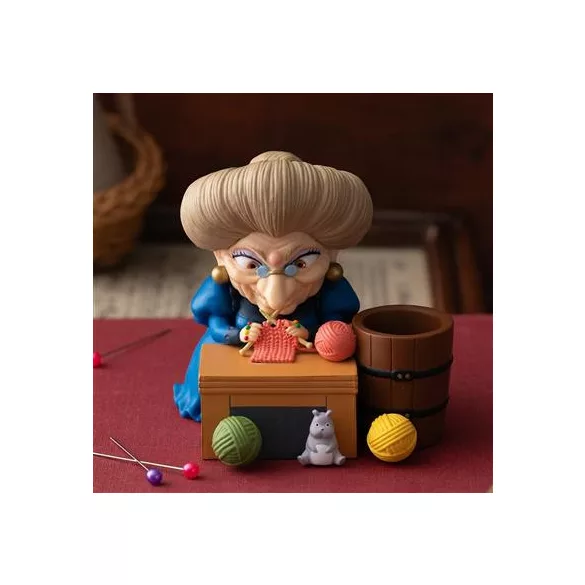 Spirited Away - Pencil Holder Figure - Zeniba Knitting-ENSKY-70450