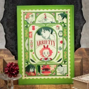 Arrietty - A4 Clear Folder - Art Deco-MOVIC-81379
