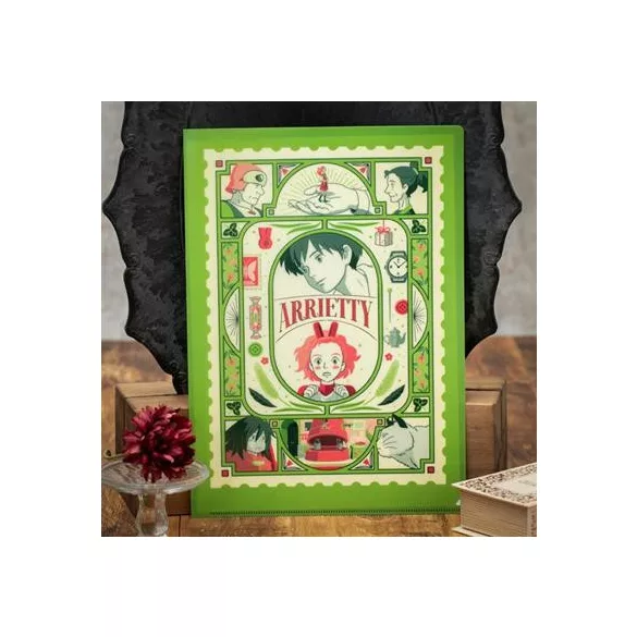 Arrietty - A4 Clear Folder - Art Deco-MOVIC-81379
