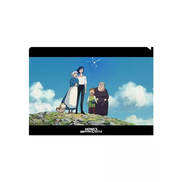 Howl's Moving Castle - A4 Clear Folder - All Together-MOVIC-88802
