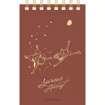 Spirited Away - Stamped Ring Notebook (11,5x7,2 cm) - Chihiro & Haku-MOVIC-92425