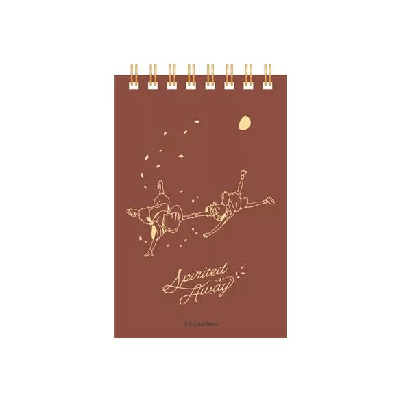 Spirited Away - Stamped Ring Notebook (11,5x7,2 cm) - Chihiro & Haku-MOVIC-92425