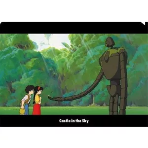 Castle in the Sky - A4 Clear Folder - Robot Gardener & Sheeta and Pazu-MOVIC-95213