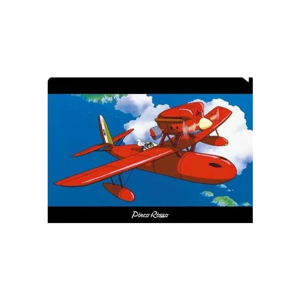 Porco Rosso - A4 Clear Folder - Savoia in the Sky-MOVIC-95218