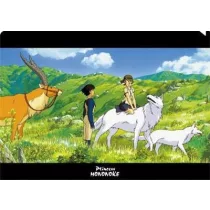 Princess Mononoke - A4 Clear Folder - San and Ashitaka Part Ways-MOVIC-95222
