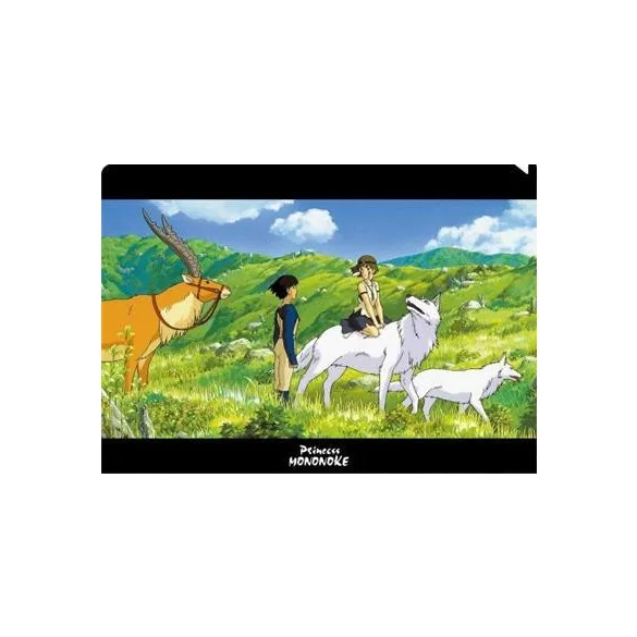 Princess Mononoke - A4 Clear Folder - San and Ashitaka Part Ways-MOVIC-95222