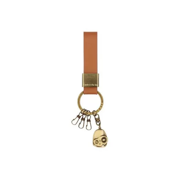 Castle in the Sky - Leather Keychain - Robot-SEISEN-14670
