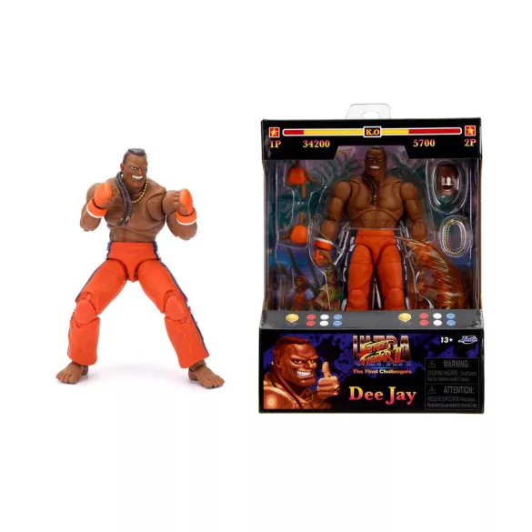 Street Fighter II - Action Figure - Dee Jay-9334691314R00