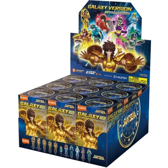 Saint Seiya - Blokees Model Kits Blind Box - Galaxy Version 2 (CDU of 9)-201120017