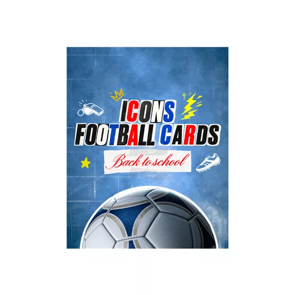 Club Legacyz Icons 5th Edition Back to School Football Cards Case of 10 Displays - EN-