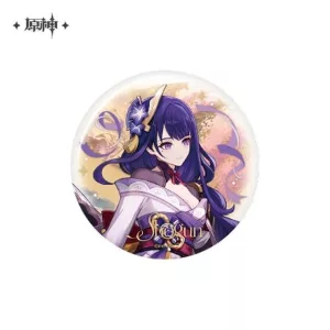 Genshin Impact - Badge (6,5 cm) - Raiden Shogun 6th Anniversary-