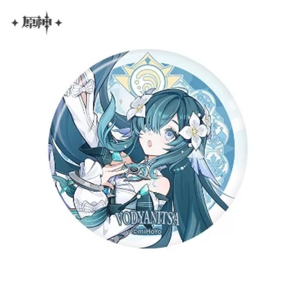 Genshin Impact - Badge (7,5 cm) - Vodyanitsa Snezhnaya-