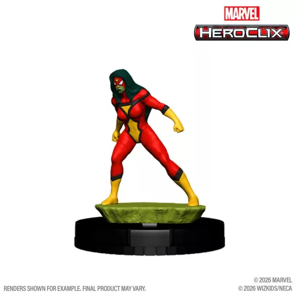 Marvel HeroClix: Secret Wars Skrull Queen Spider-Woman - EN-85311
