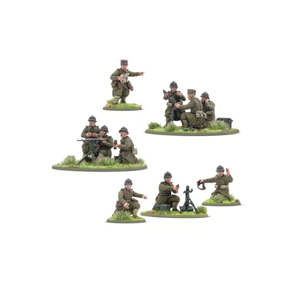 Bolt Action - French Army Heavy Weapons Platoon-402015506