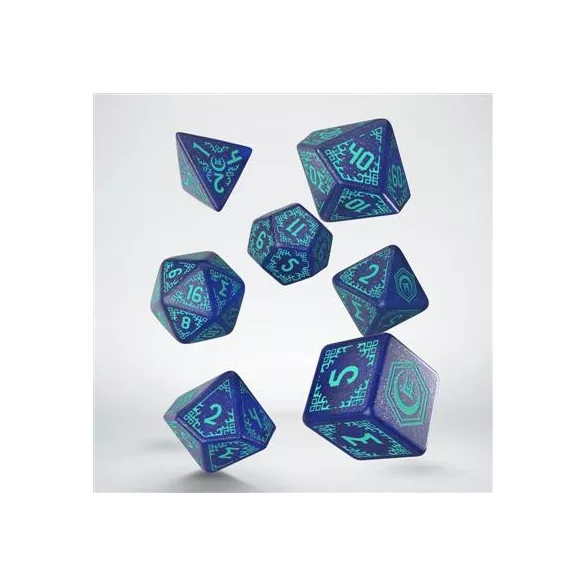 Shadow Scar Dice Set: Blue&Turquise-SSSC02