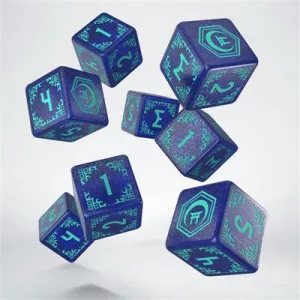 Shadow Scar Essential Dice Set: Blue&Turquise-SSSC04