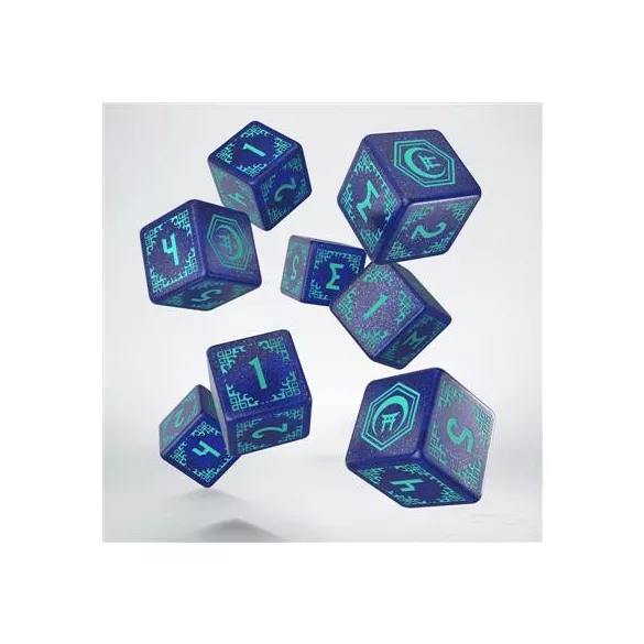 Shadow Scar Essential Dice Set: Blue&Turquise-SSSC04