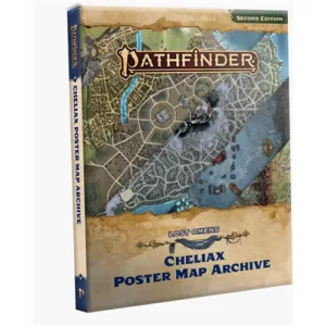 Pathfinder Lost Omens Cheliax Poster Map Archive - EN-PZO13011-MC