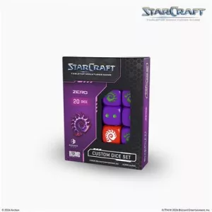 StarCraft® The Miniatures Game - ZERG CUSTOM DICE SET-SCMG0023