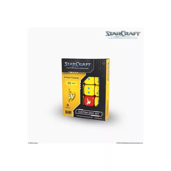 StarCraft® The Miniatures Game - PROTOSS CUSTOM DICE SET-SCMG0024