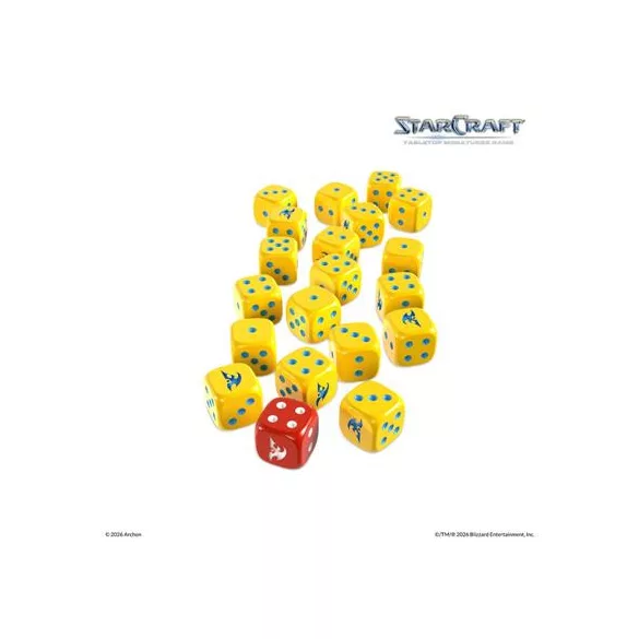 StarCraft® The Miniatures Game - PROTOSS CUSTOM DICE SET-SCMG0024
