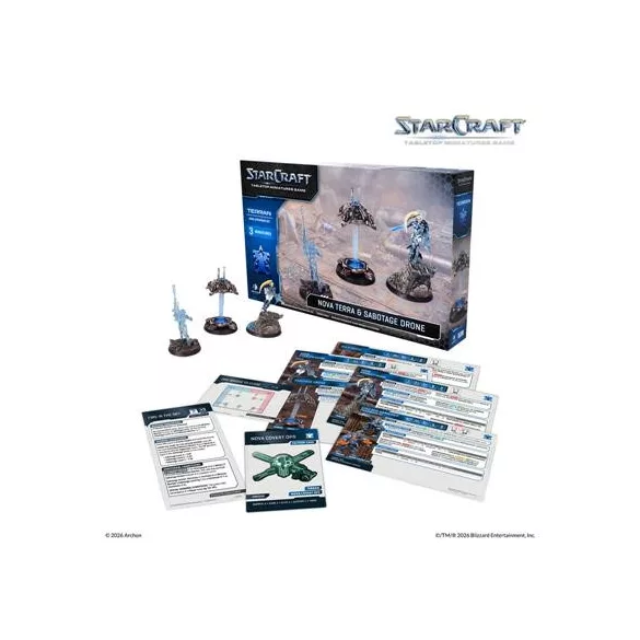StarCraft® The Miniatures Game - NOVA TERRA - EN-SCMG0042