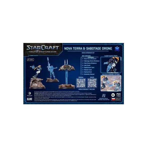 StarCraft® The Miniatures Game - NOVA TERRA - EN-SCMG0042