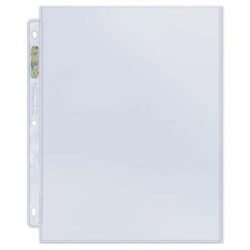 UP - 1-Pocket Platinum Page with 8-1/2" X 11" Display (100 Pages)-81419