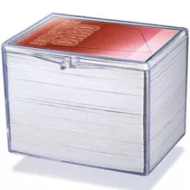 UP - Hinged Clear Box - (For 150 Cards)-43004