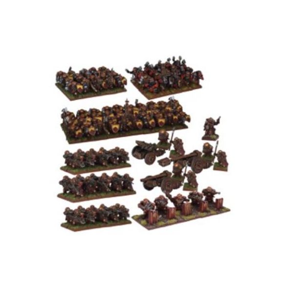 Kings of War - Dwarf: Mega Army - EN-MGKWD111
