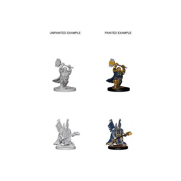 D&D Nolzur's Marvelous Miniatures - Dwarf Male Paladin-WZK72630