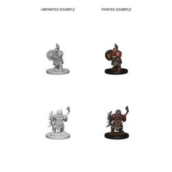Pathfinder Deep Cuts Unpainted Miniatures - Dwarf Male Barbarian-WZK72615