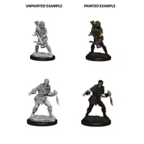 WizKids Deep Cuts Unpainted Miniatures: Bandits-73098