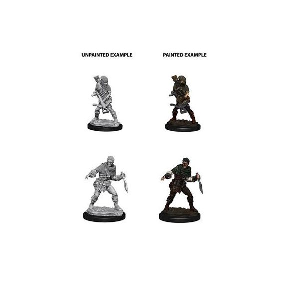 WizKids Deep Cuts Unpainted Miniatures - Bandits-WZK73098