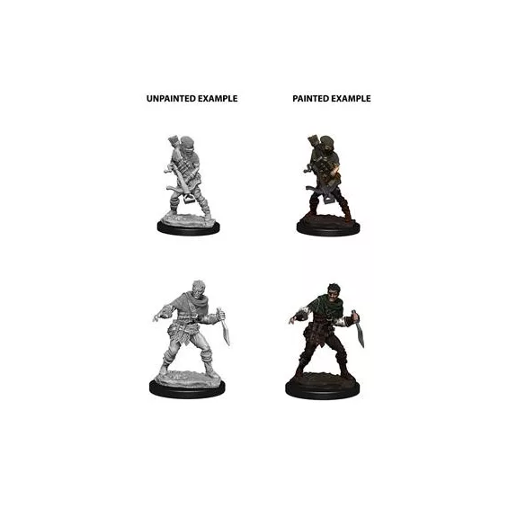 WizKids Deep Cuts Unpainted Miniatures: Bandits-73098