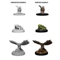WizKids Deep Cuts Unpainted Miniatures: Familiars-73094