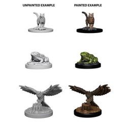 WizKids Deep Cuts Unpainted Miniatures: Familiars - EN-WZK73094