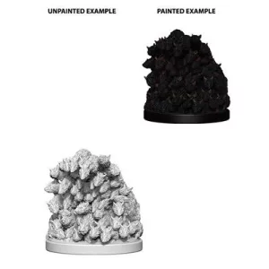 WizKids Deep Cuts Unpainted Miniatures: Swarm of Rats-73089