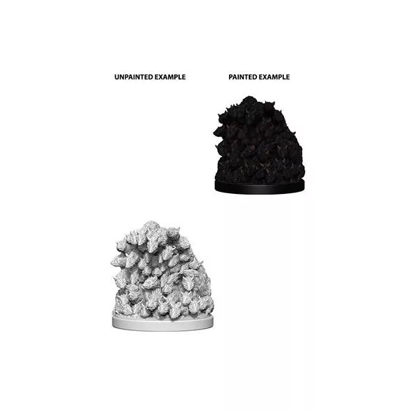 WizKids Deep Cuts Unpainted Miniatures: Swarm of Rats-73089