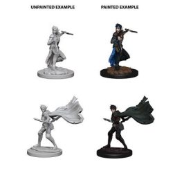 Pathfinder Deep Cuts Unpainted Miniatures - Elf Female Rogue-WZK73187