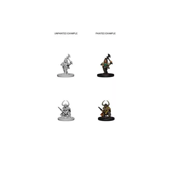 D&D Nolzur’s Marvelous Miniatures: Dwarf Female Barbarian-72645