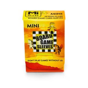 Board Games Sleeves - Non-Glare - Mini (41x63mm) - 50 Pcs-AT-10425