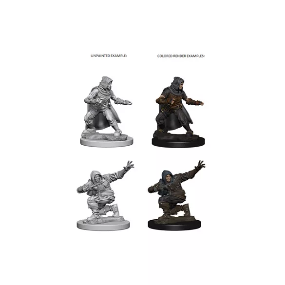 Pathfinder Battles Deep Cuts: Human Male Rouge-72602