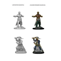 Pathfinder Battles Deep Cuts: Human Male Monk-72612